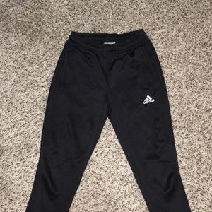 Black Adidas athletic pants